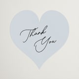 "Palmer" - Bridal Shower Favor Stickers in Delphinium by Pixel and Hank - Front