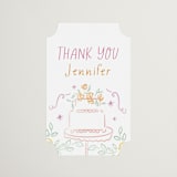 "A Brunch" - Bridal Shower Favor Stickers in Margarita by Petra Kern - Front