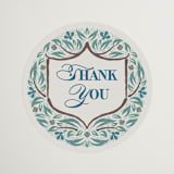 "Garden Gate" - Bridal Shower Favor Stickers in Garden by Paper Sun Studio - Front