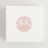"Sweetheart" - Bridal Shower Favor Stickers in Blush by Paper Raven Co. - In Use