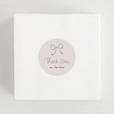 "Portofino" - Bridal Shower Favor Stickers in Lilac by Tamara Hilje - In Use