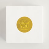 "Bloom" - Bridal Shower Favor Stickers in Island Citrus by Morgan Kendall - In Use