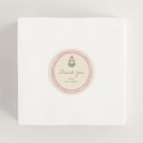 "Botanical maximalism" - Bridal Shower Favor Stickers in Poppy by Creo Study - In Use