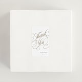 "Bridal Shower Script" - Bridal Shower Favor Stickers in Snow by Stacy Maalouf - In Use