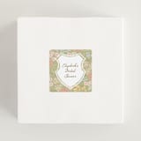 "Libby" - Bridal Shower Favor Stickers in Peony by Erin German - In Use