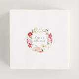 "Prosecco & Petals" - Bridal Shower Favor Stickers in Valentine by Itsy Belle Studio - In Use