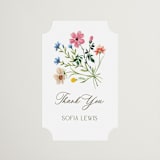 "The Conservatory" - Bridal Shower Favor Stickers in Garden by Yaling Hou Suzuki - Front