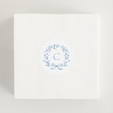 "Emmaline" - Bridal Shower Favor Stickers in Bluebell by Kristie Kern - In Use