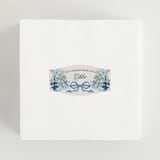 "Hidcote" - Bridal Shower Favor Stickers in Bluebell by Jackie Crawford - In Use