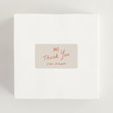 "BridalCake" - Bridal Shower Favor Stickers in Rosette by Vera Lim - In Use