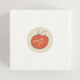 "A Bridal Spritz" - Bridal Shower Favor Stickers in Persimmon by Kelly Watkins - In Use