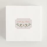 "Garden Frolic" - Bridal Shower Favor Stickers in Roselle by Vera Lim - In Use