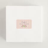 "Out East" - Bridal Shower Favor Stickers in Cobalt by Sarah Rosenthal - In Use