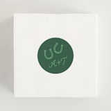 "Lawn Party" - Bridal Shower Favor Stickers in Picnic by Kelly Watkins - In Use