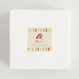 "Bella Vita" - Bridal Shower Favor Stickers in Rossa by Sarah Rosenthal - In Use