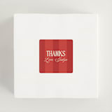 "Starring" - Bridal Shower Favor Stickers in Oriole by Owl and Toad - In Use