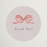 "merry christmas tree" - Bridal Shower Favor Stickers in Peony by Lori Wemple - Front