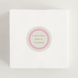 "Bocce" - Bridal Shower Favor Stickers in Fragola by Megan Davis - In Use