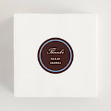 "Aperitif" - Bridal Shower Favor Stickers in Fig by Megan Davis - In Use