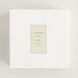 "stitched lines" - Bridal Shower Favor Stickers in Blush by Ellen Schlegelmilch - In Use