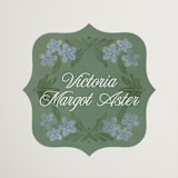 "Vintage Sketched" - Bridal Shower Favor Stickers in Wisteria by Jenna Holcomb - Front