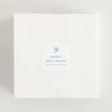 "Cheseapeake" - Bridal Shower Favor Stickers in Sky by Megan Davis - In Use