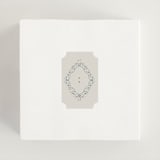 "Floral Romance" - Bridal Shower Favor Stickers in Something Blue by Gwen Bedat - In Use