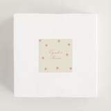 "Holiday bow" - Bridal Shower Favor Stickers in Peony by Baumbirdy - In Use