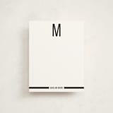 "Monolith" - Business Stationery in Black by Lori James - Front