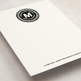 "Shooter" - Business Stationery in Obsidian by Lori James - Detail