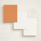 "Friendly Type" - Business Stationery in Orange by Jana Volfova - Back of Card Options