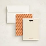 "Friendly Type" - Business Stationery in Orange by Jana Volfova - Assembled