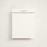 "Striped Divide" - Business Stationery in Navy by A.C.R. - Front