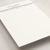 "Striped Divide" - Business Stationery in Navy by A.C.R. - Detail