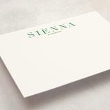 "Crisp Color" - Business Stationery in Green by hi-lighter inc. - Detail