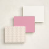 "Mina Beleza" - Business Stationery in Carnation by chocomocacino - Back of Card Options