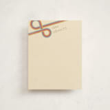 "Infinite Stripes" - Business Stationery in Primary by GeekInk Design - Front