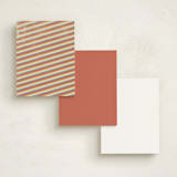 "Infinite Stripes" - Business Stationery in Primary by GeekInk Design - Back of Card Options