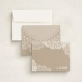 "Doilies On Craft" - Business Stationery in Kraft by Erin Deegan - Assembled