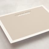 "Crisp Connection" - Business Stationery in Sand by amanda cunningham - Detail