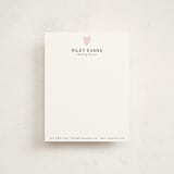 "Have A Heart" - Business Stationery in Rose by Sarah Wrede - Front