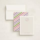 "Playful Frame" - Business Stationery in Lilac by Iwona K - Assembled