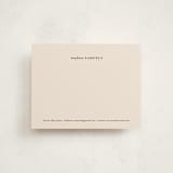 "Impressionist" - Business Stationery in Soft Black by Jessica Yeo - Front