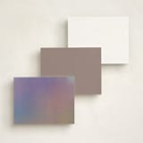"Impressionist" - Business Stationery in Soft Black by Jessica Yeo - Back of Card Options
