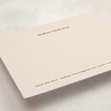 "Impressionist" - Business Stationery in Soft Black by Jessica Yeo - Detail