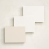 "Little Lamb" - Business Stationery in Strawberry by Jessica Yeo - Back of Card Options