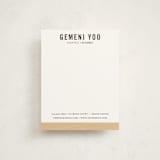 "The Woods" - Business Stationery in Birch by June Letters Studio - Front