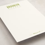 "According to Dotty" - Business Stationery in Grass by Cathy Haebe - Detail