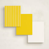 "Boulevard" - Business Stationery in Lemon by Ann Rae Creative - Back of Card Options