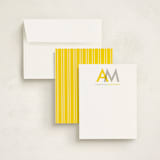 "Boulevard" - Business Stationery in Lemon by Ann Rae Creative - Assembled
